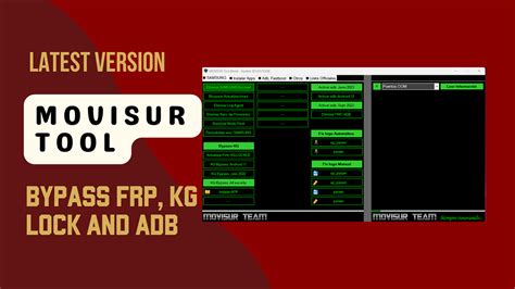 movisur tool 1.3.3 download|MOVISUR Tool V1.5.7 Update 24.10.2023 VIP KG Bypass .
